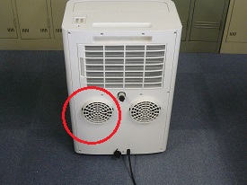 ポータブル スポットクーラー 換気口から排熱 スポットクーラー