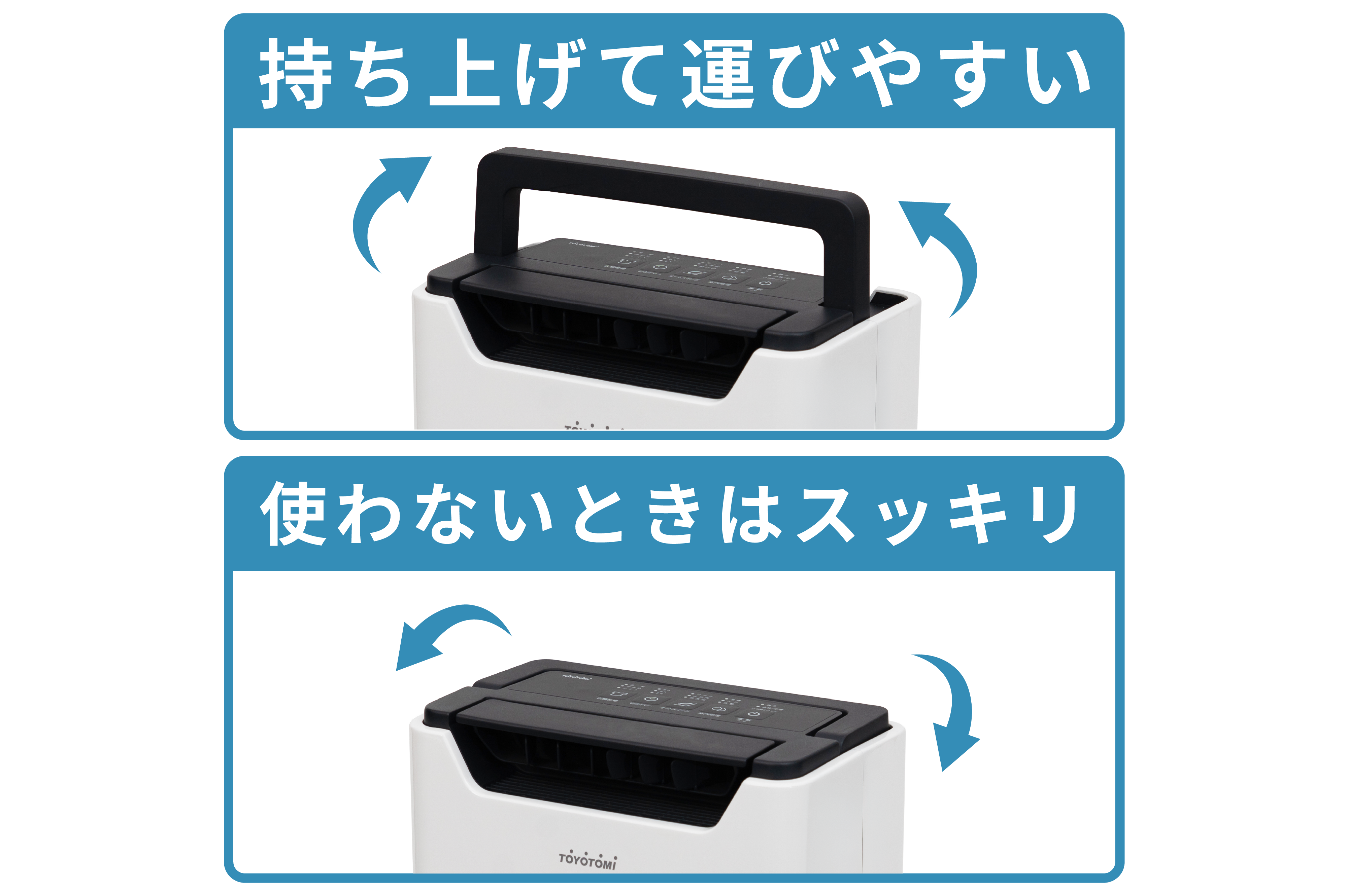 上面ハンドル
